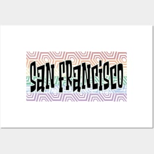 LGBTQ PRIDE EQUAL USA SAN FRANCISCO Posters and Art